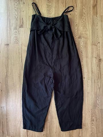 Layne Linen Tie Front Jumpsuit