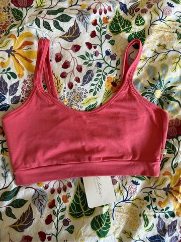 Scoop-back bralette