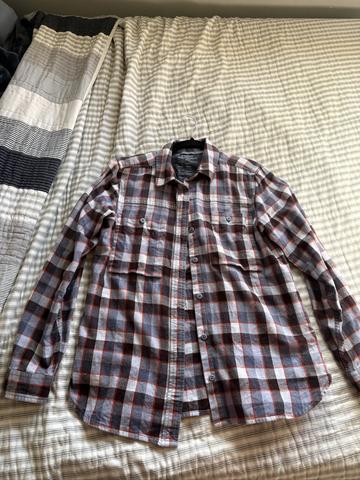 Flannel button-up