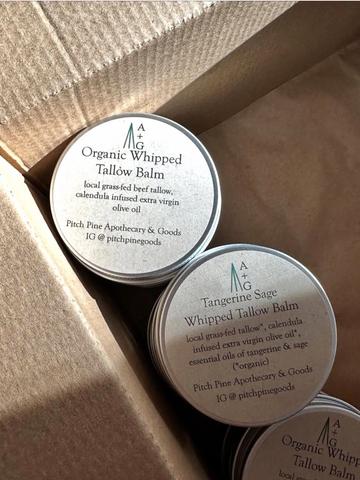 Organic Whipped Tallow Balm (3 varieties)