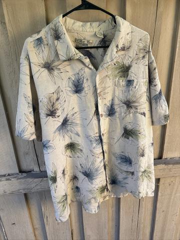 100% Silk Batik Tee