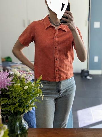 Short sleeve button up