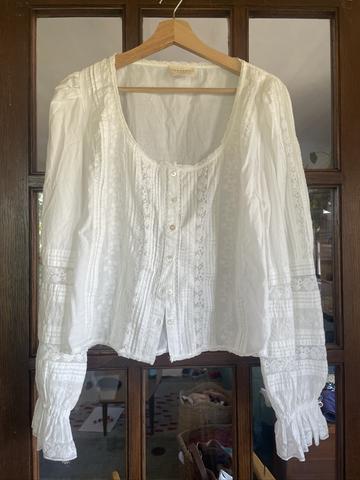 Cotton lace top