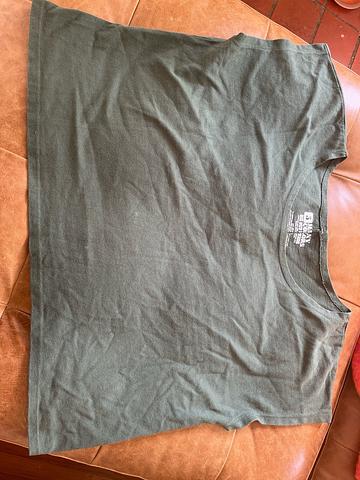 Boxy green top