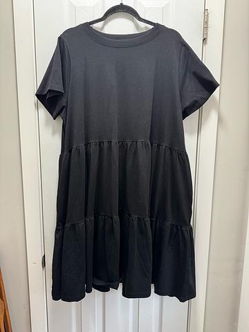 Tiered Shirt Dress