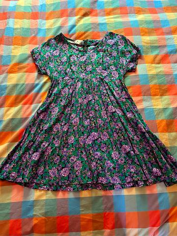 Purple Rose 90s Babydoll Dress