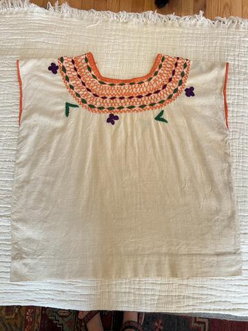 Embroidered Mexican top