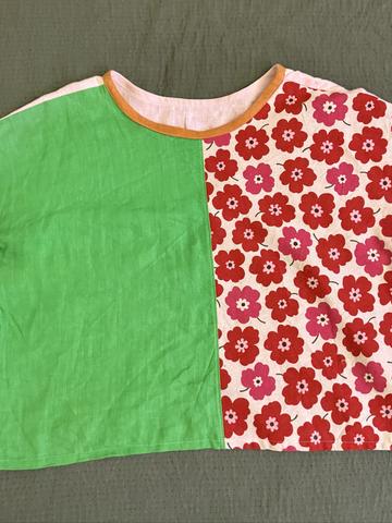 Scrap Boxy Top