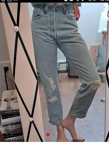 501 Ankle Crop High Rise