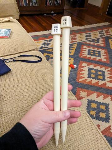 Size 17 needles