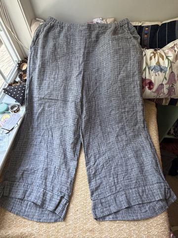 Subtlety Colorful Linen Pants