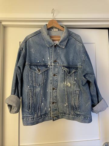 Perfectly Thrashed Jean Jacket
