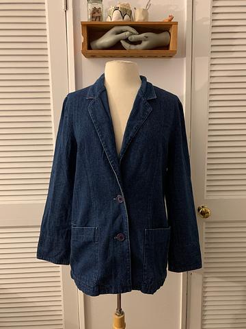 Dark denim Blazer