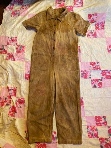 Naturally Dyed Twill Jumpsuit