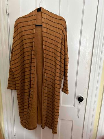 open cardigan