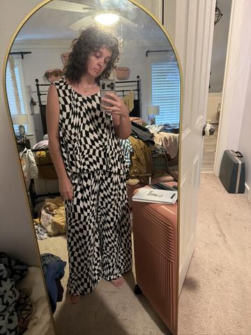 Soft Volume Tank & Mid Easy Flare Pant