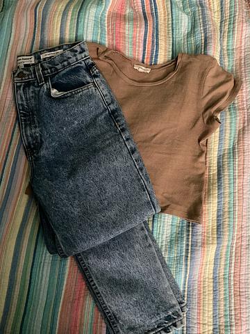 AA "The High Waisted" Acid washed Jeans