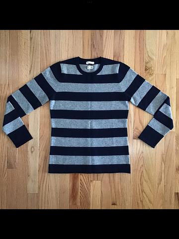 Vintage 00s H Hilfiger Striped Cashmere Sweater