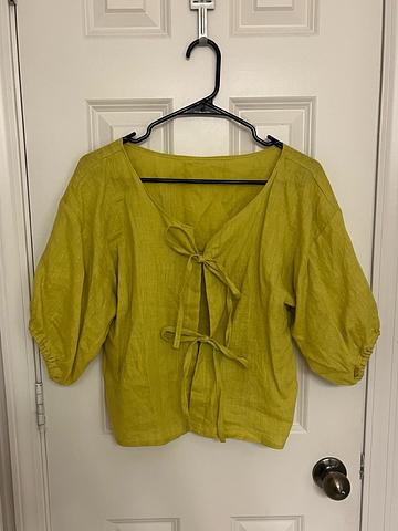 Tie Front Top