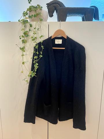 Just Female black Mohair Zoe Cardigan