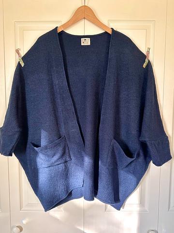 Wool Cocoon Cardigan