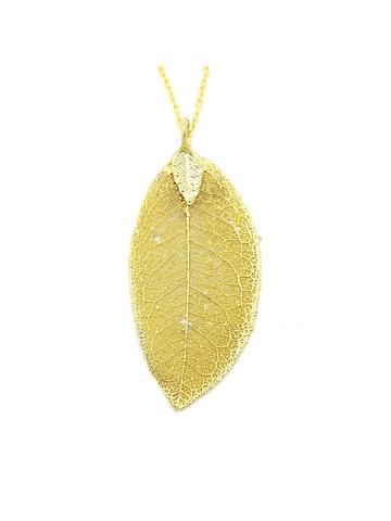Gold Leaf Necklace