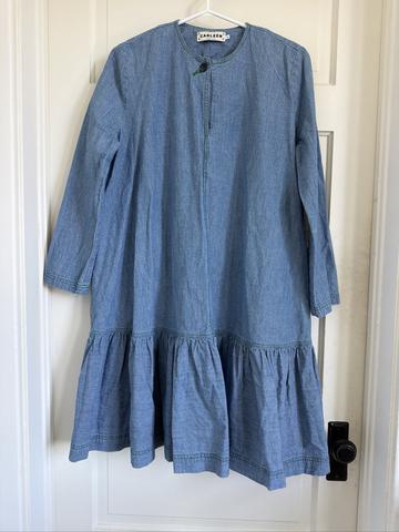 Longsleeve Chambray Dress