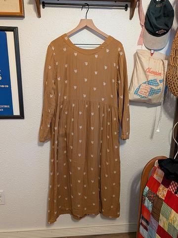 Tulip Embroidered Dress