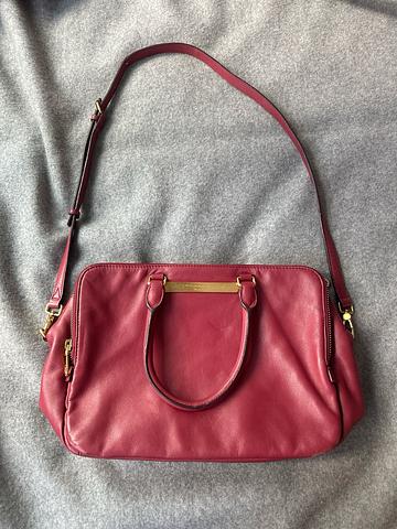 Red Leather Purse