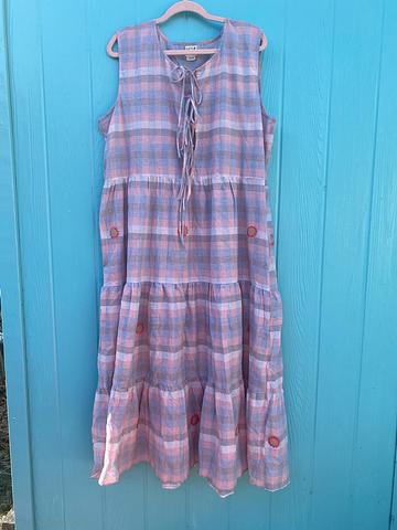 Little tienda Emerson dress with embroidered flowers