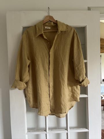 Vija Linen Button Up shirt