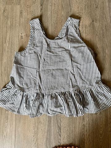 Peppermint Peplum Top