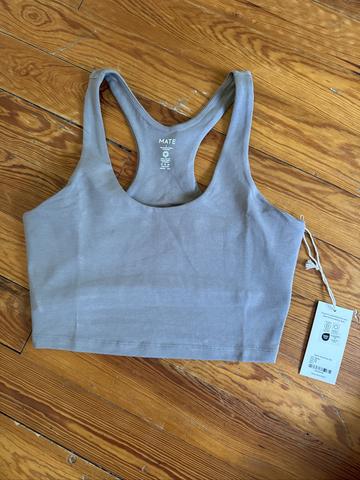 Organic stretch racer tank
