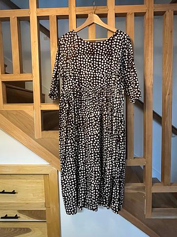Fahari Bazaar dress with dots