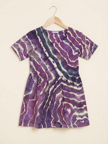 Ice Dyed Linenfox Anna Smock Dress
