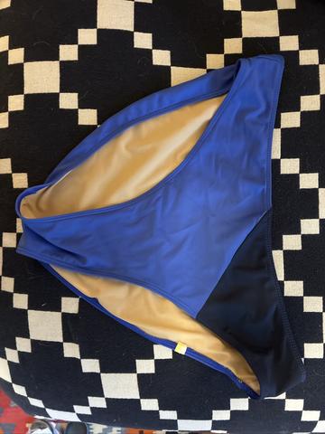 High waisted swim bottoms