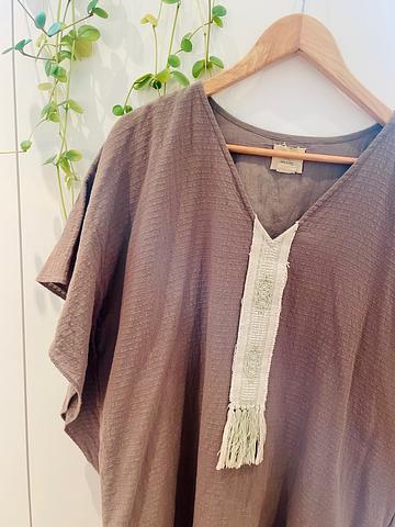 Mirth khaki caftan