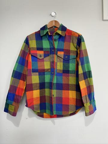 Plaid Multicolor Button down