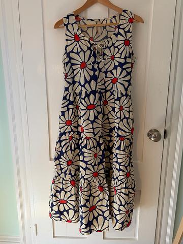 Tiered Floral Dress