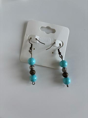 Baroque style earrings