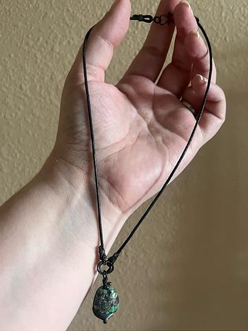 Turquoise pendant necklace