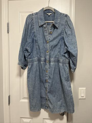 Denim dress