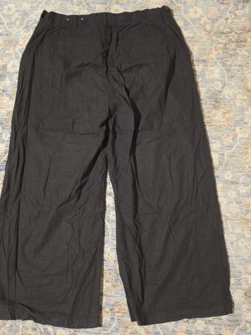 Linen viscose slacks