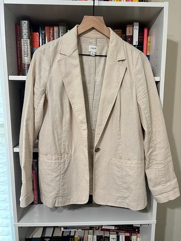 Linen blazer