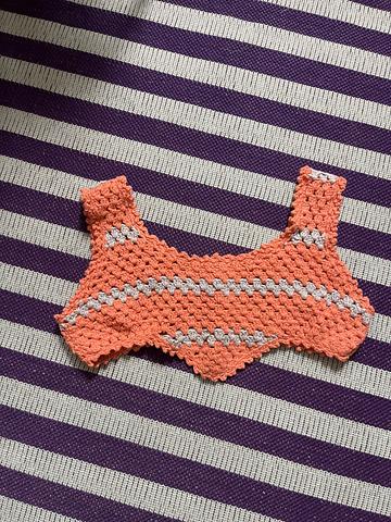 Crochet crop top