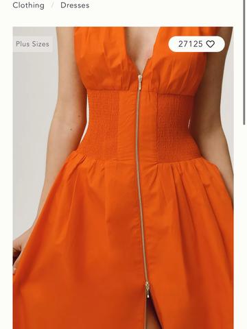 Anthropology Tommie zip dress