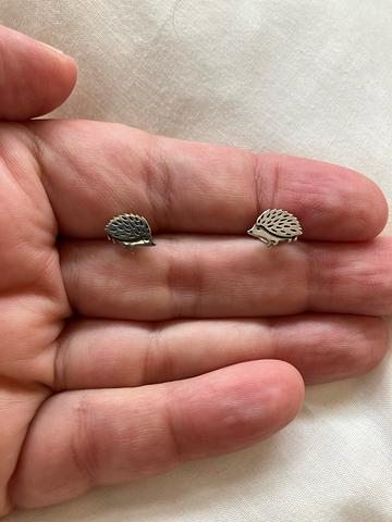 Hedgehog earrings