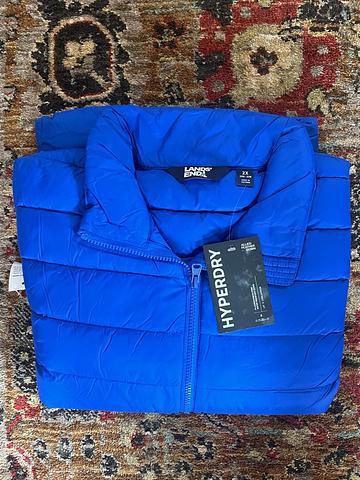 Water resistant down jacket