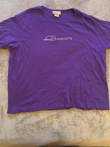 Rhinestone Queen Cotton Tee