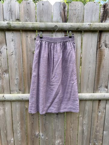 Linen skirt
